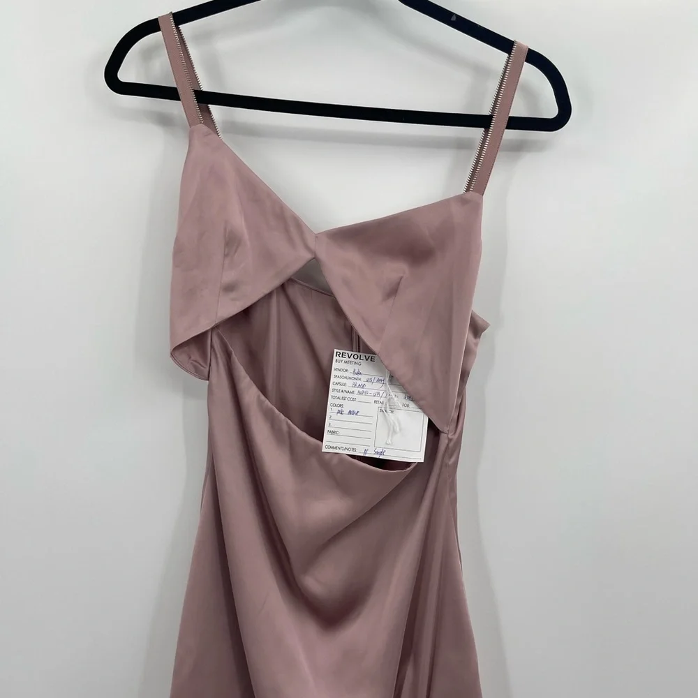 Revolve h:ours sample andre’s pale Maeve slip mini dress size small